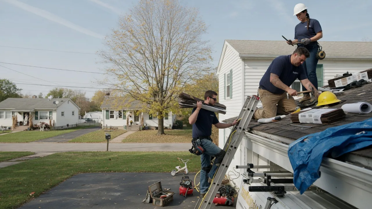 Local Roofing Contractors in Hoyleton, IL near me